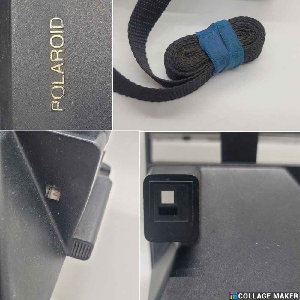 Polaroid 600 Land Camera SunLP Autofocus 660 & Strap Vintage Instant Photo Film - Picture 8 of 8